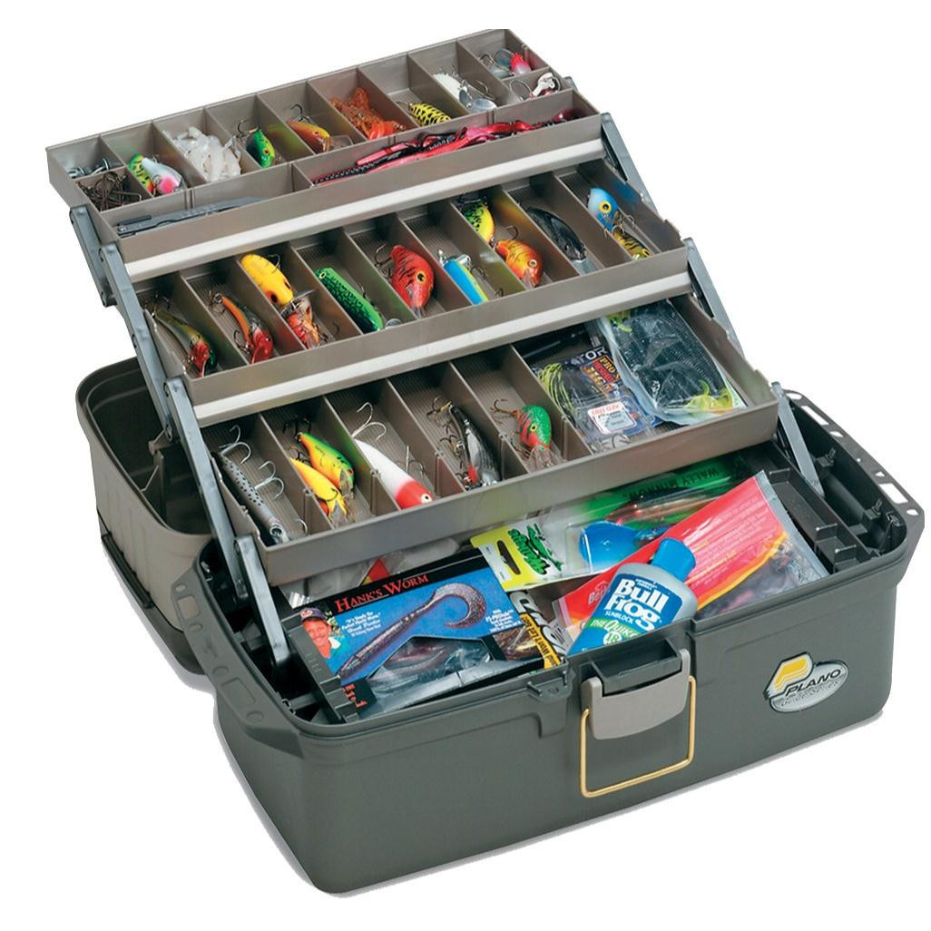 breatheable plano tackle box two top Plano 3-Tray Tackle Box with