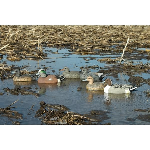 Avery GHG Pro Grade Puddler Pack Duck Floater Decoys 6pk 73190