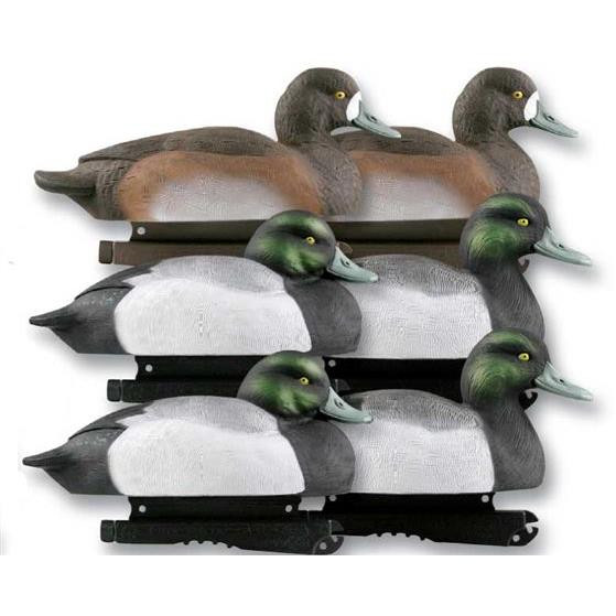 Avery GHG Life Size Bluebill Duck Floater Decoys 6pk 73038 Presleys