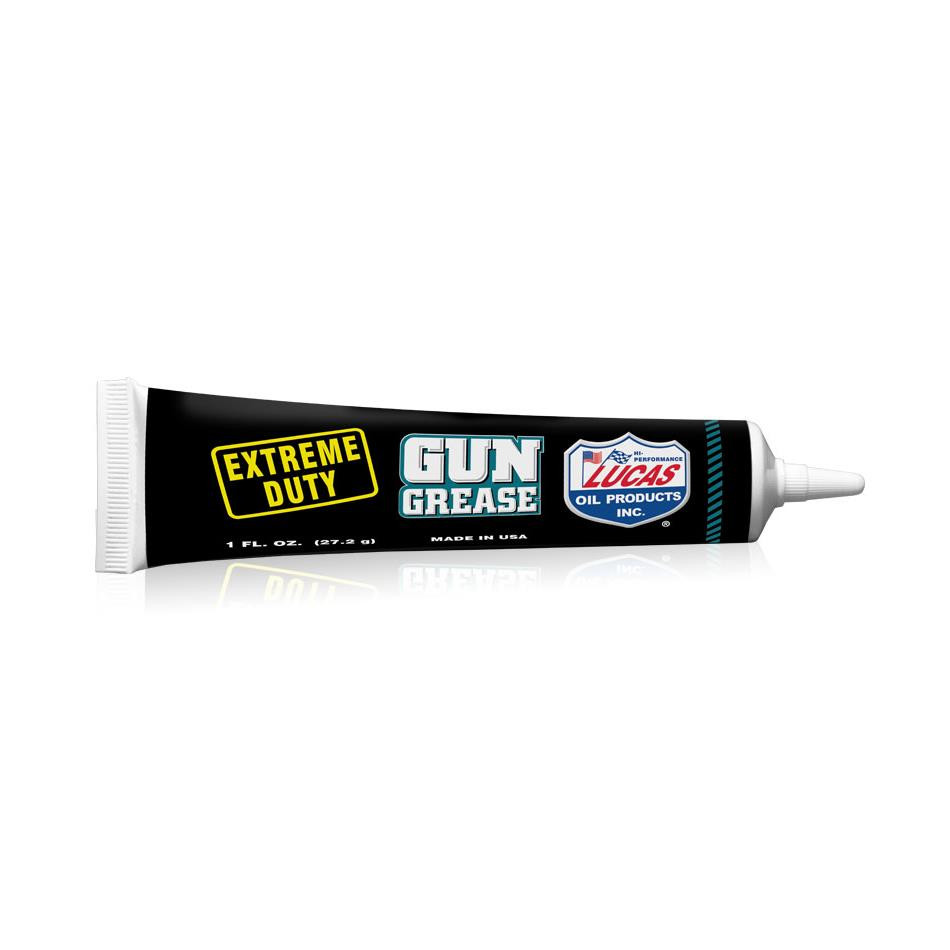 Lucas Oil Extreme Duty Gun Care Kit - Includes 1oz Needle Oiler, 1oz Grease, 4oz CLP, 4oz Bore Solvent