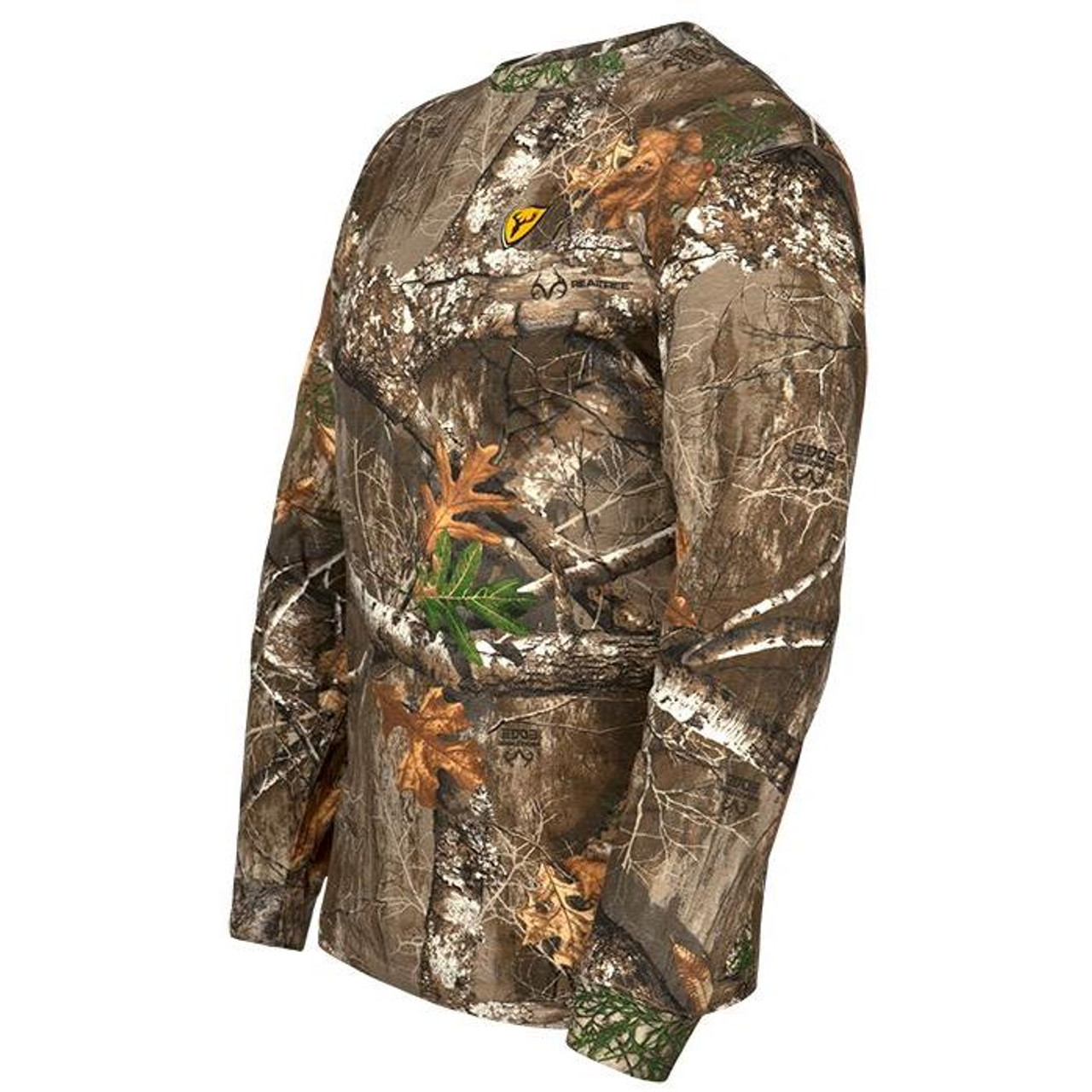 Scent Blocker Mens Cotton Tee - Realtree Edge - Presleys Outdoors