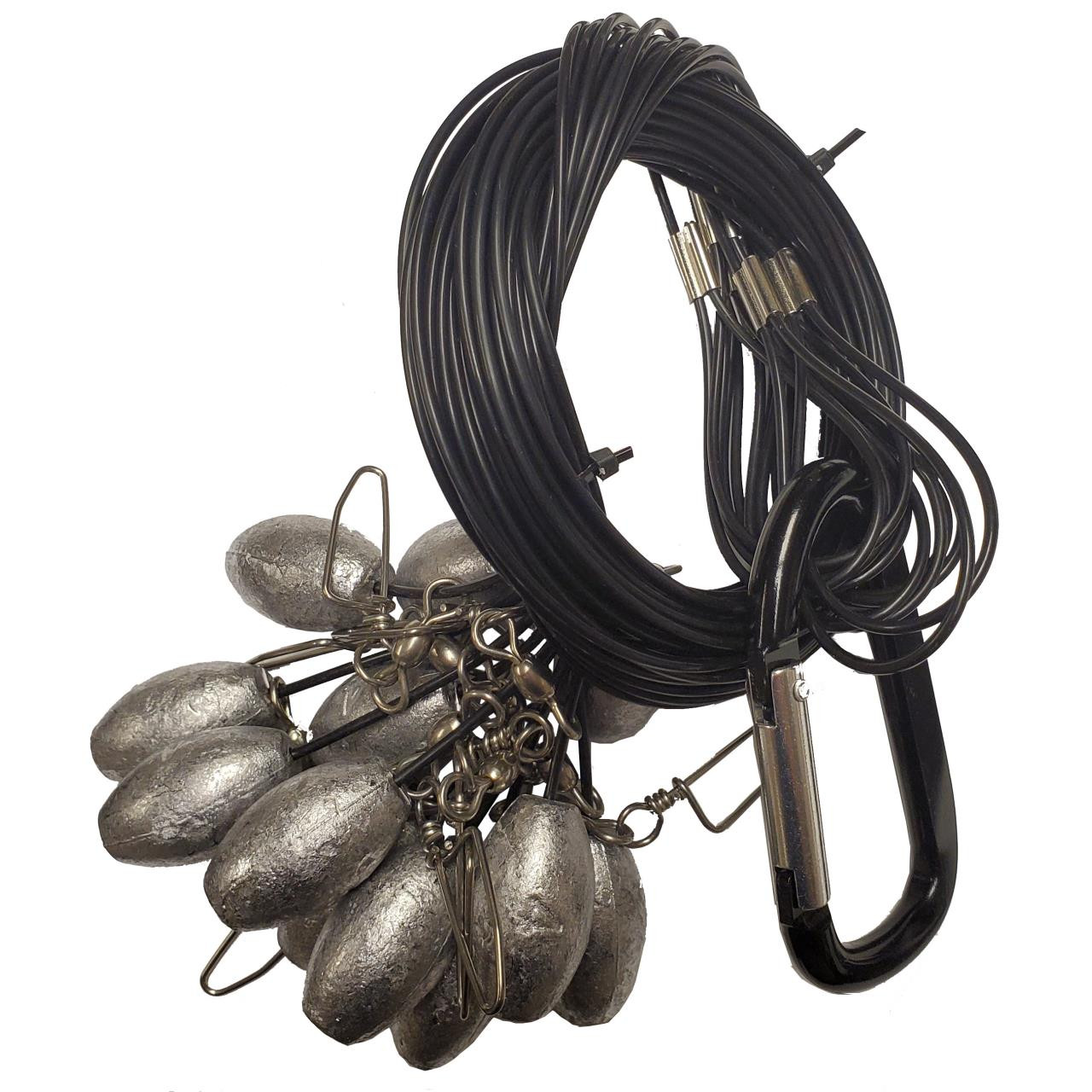 Texas Rig 36″ with 4oz Weight - 12 Pack main image 0