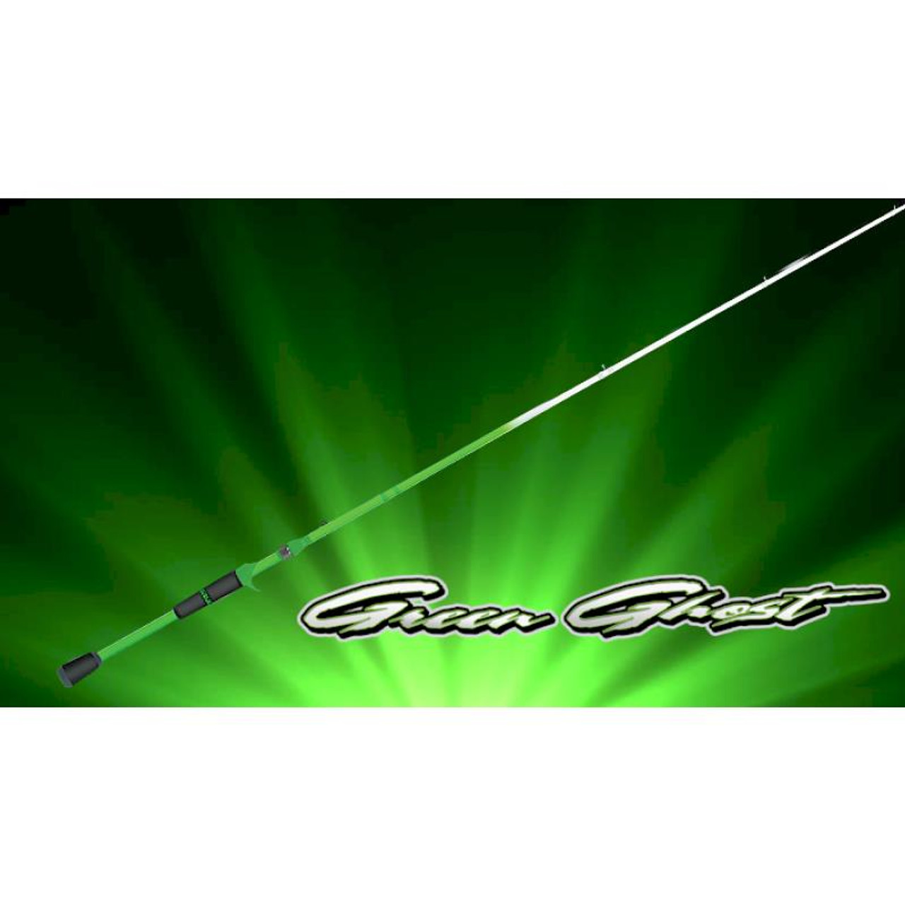 Duckett 7 ft. 3 in. Heavy Green Ghost Casting Rod