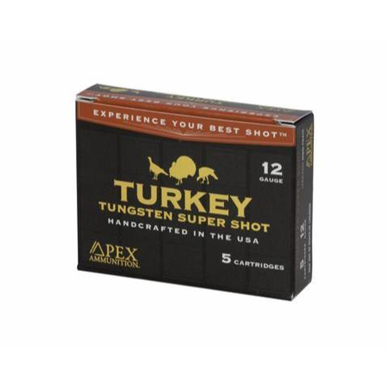 Apex Ammunition Turkey TSS Shotshells 12ga 3.5 2.5oz - 5/Box