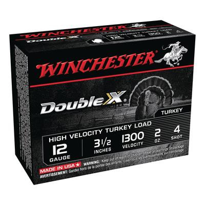 Winchester Double X Turkey Shotshells 12 Gauge 3 1/2 in 2oz - 10