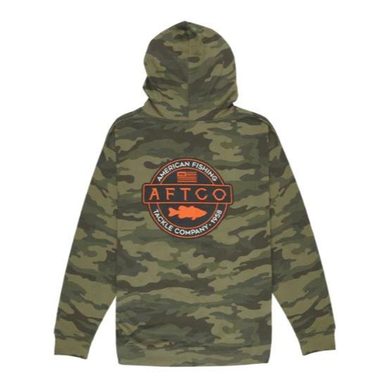 AFTCO Bass Patch Pullover Hoodie - Presleys Outdoors
