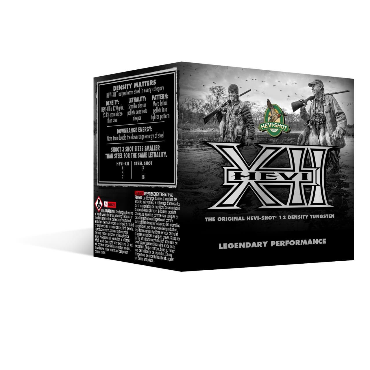 HEVI-Shot Hevi XII Tungsten Waterfowl Shotshells 12 Gauge 3 in 1 3