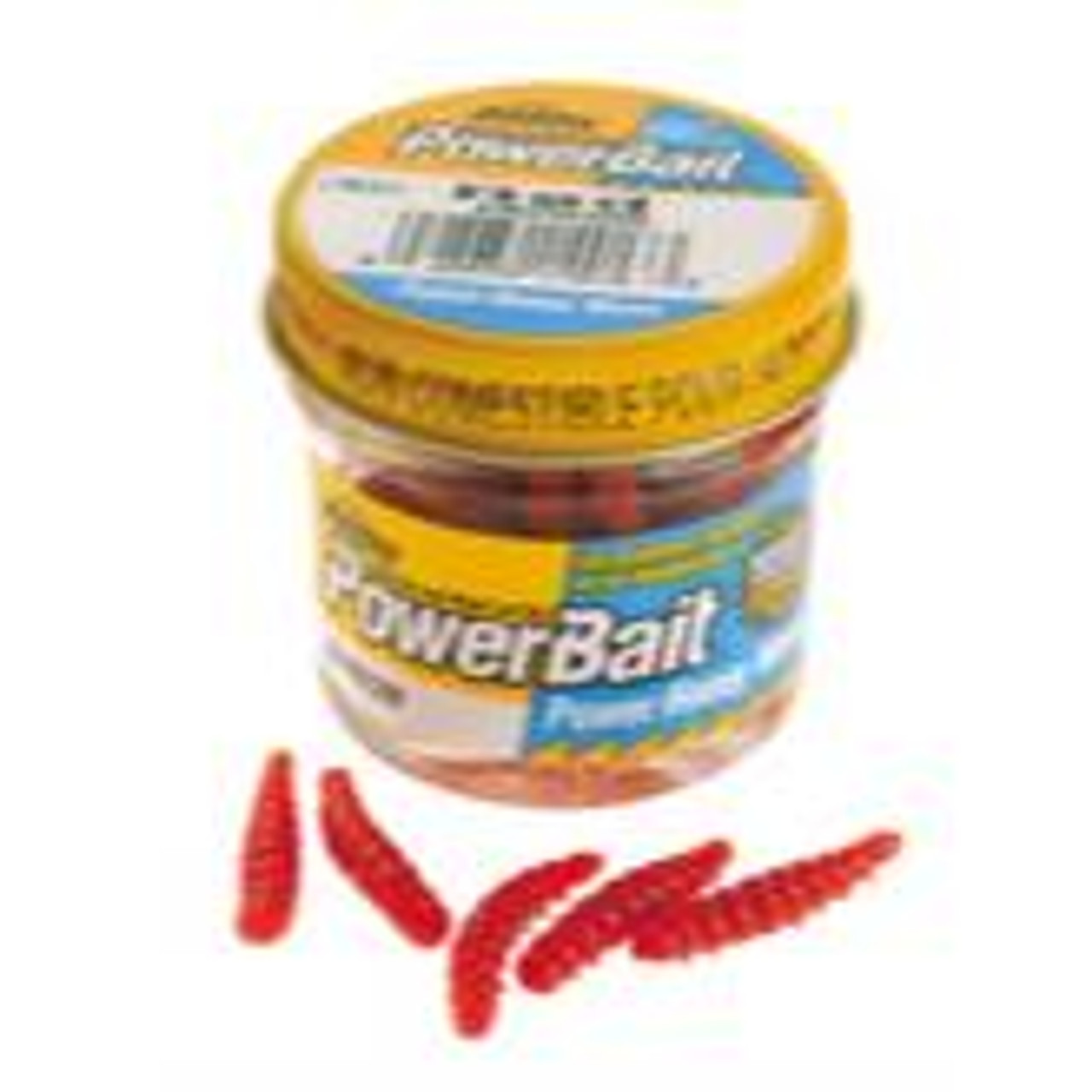 Berkley PowerBait Power Honey Worms, Red - 55 count