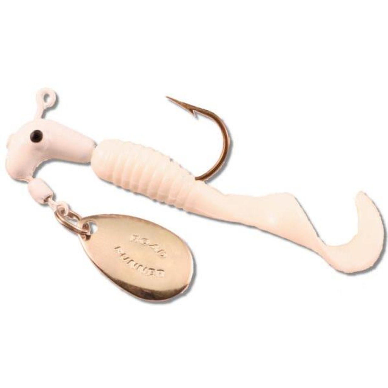 Road Runner 1602-030 Curly Tail Jig w/Spinner, 1/16 oz