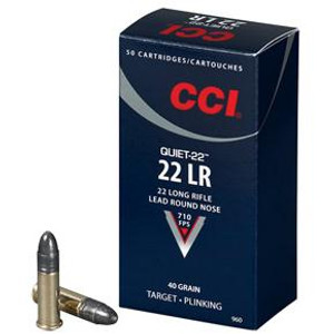 CCI Quiet LRN - 22LR - 40gr - 50BX