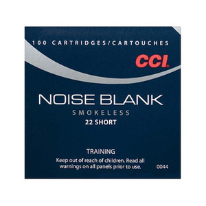 CCI 22 Short Blanks - 100 Rounds - 076683000446