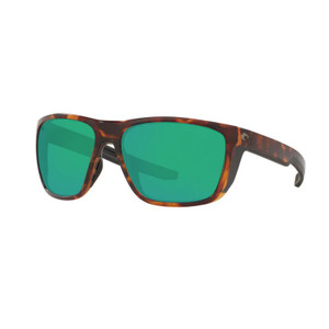 Costa Del Mar Ferg Matte Tortoise Frame - 580P Green Mirror Lens - 097963844086