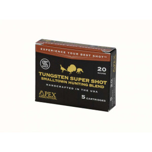Apex Ammunition Turkey TSS Shotshells Small Town Hunting Blend 20ga 3" #9/7.5 Shot - 5/Box - 859781007551