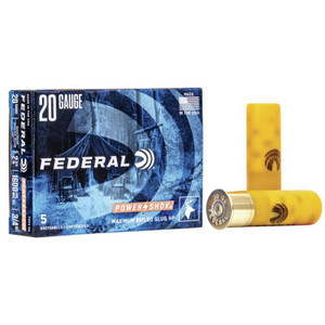 Federal Power-Shok Rifled Slug 20ga - 029465009953