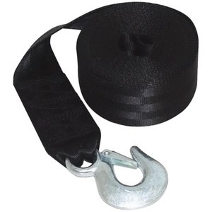 SeaSense Heavy Duty Winch Strap with Hook - 737765181100