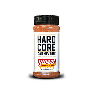 Hardcore Carnivore Sweet BBQ Rub Shaker Jar - 12.25oz - 850005174325