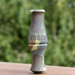 Legendary Gear Chaos Injected Acrylic Single Reed Duck Call - Woodland Brown - 850025862875