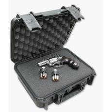 SKB 3I12094BL iSeries Case Large Size made of Polymer with Black Finish, Stainless Steel Padlock Protectors & Molded-In Hinge 12" L x 9" W x 4.50" D Interior Dimensions - 789270120945