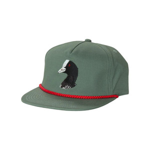 Banded Coot Rope Cap - Dusty Green -