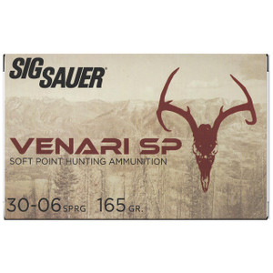 Sig Sauer Venari 30-06Springfield 165gr Soft Point 20 Per Box - 798681670055