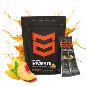 MTN OPS Hydrate Enhanced Hydration - Mango Peach - Recharge + Recover + Replenish - 840359401017