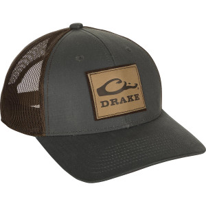 Drake Leather Patch Mesh Back Cap -