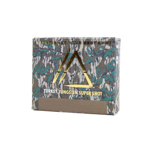 Apex Ammunition Turkey TSS Mossy Oak Greenleaf Blend Turkey Shotshells 12 Gauge 3 in 2 1/4oz #9/10 Shot - 5 Round Box - 850010408507