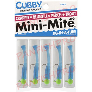 Mini-mite Jighead 1/100 10pk Chartreuse - 00940980104