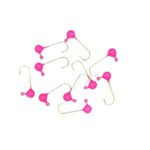 Mini-mite Jighead 1/64 10pk Pink - 00940980643
