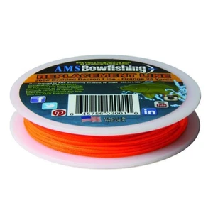 AMS Bowfishing Replacement Line 25yd - Orange - 645756020010