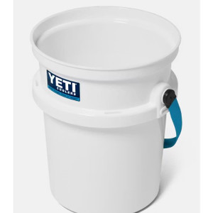 Yeti LoadOut 5-Gallon Bucket - White/Blue - 888830543030