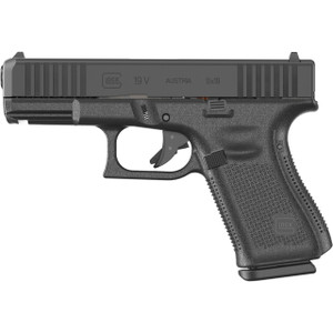 Glock G19 V Compact 9mm Pistol 4.02" Black - 764503067433