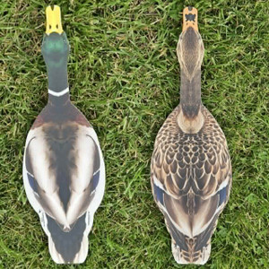 Top Down Mallard Horizontal Silhouette Decoy - 1 Dozen - 400002088370