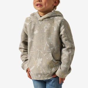Burlebo Youth Vintage Washed Hoodie - Drifter Camo -