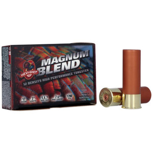 HEVI-Shot Magnum Blend 12 Gauge Turkey Shotshells 3" 2oz #5,6,7 Shot 5 rounds - 816383412558