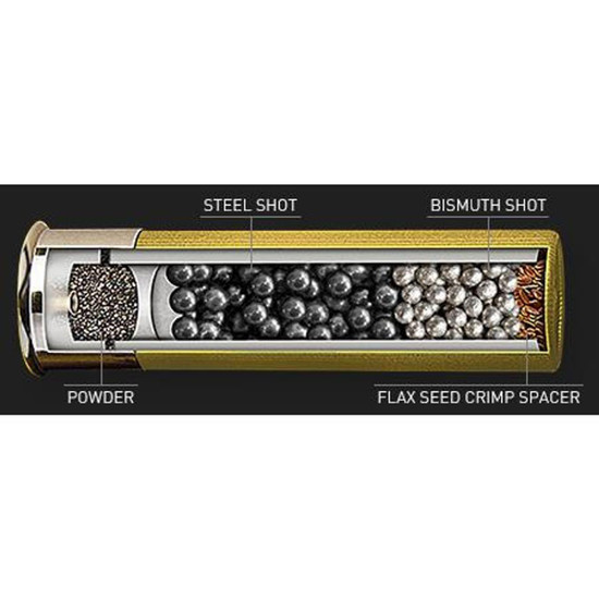 HEVI-Shot Hevi Metal LR Bismuth/Steel Waterfowl Shotshells 12