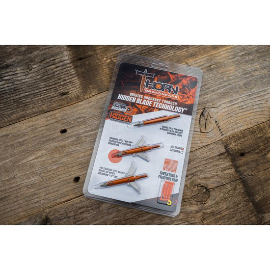Thorn 100 Grain Expandable Broadhead - 3Pk - Presleys Outdoors