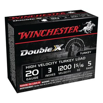 Winchester Double X Turkey Shotshells 20 Gauge 3 in 1 5/16oz - 10