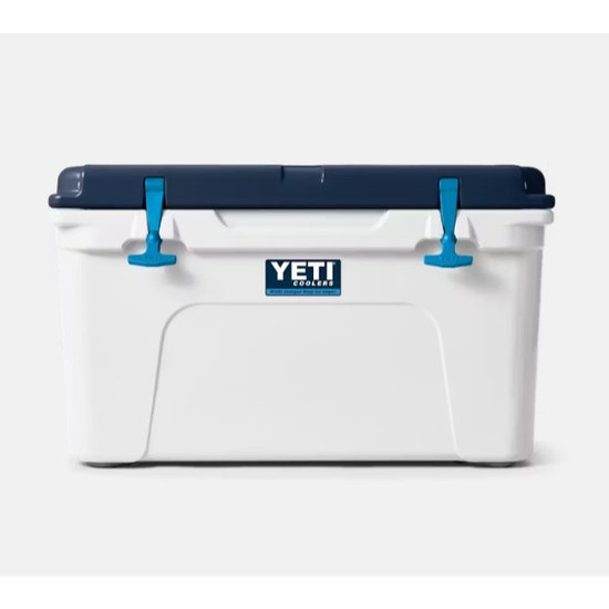 Yeti Tundra 45 Hard Cooler - White/Blue - Presleys Outdoors