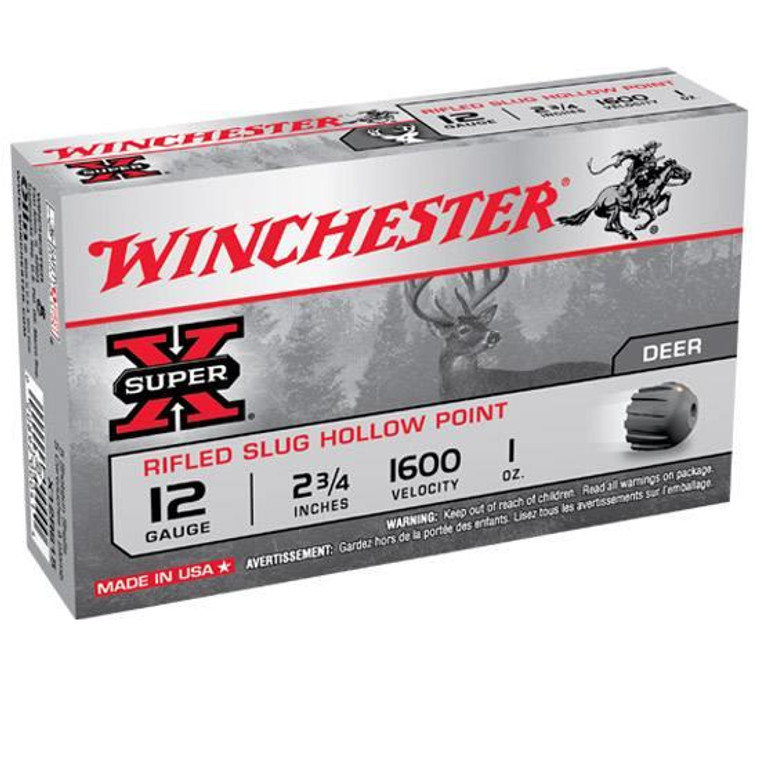 Winchester Super-X Rifled Slug 3" 12GA - X123RS15