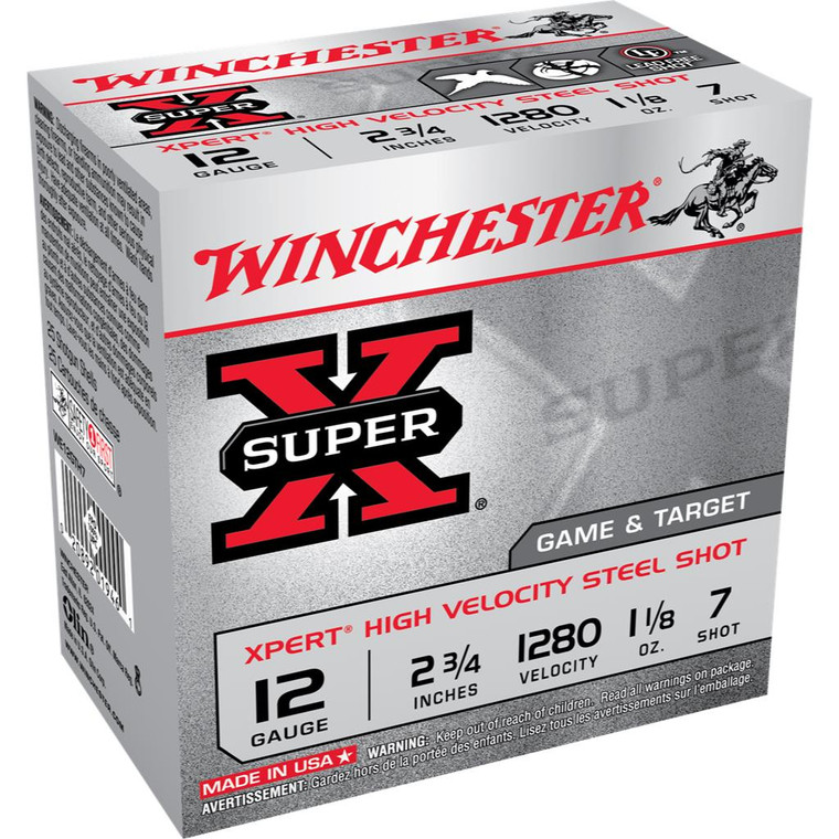 ②ペインテッドポニー　12235シルバーベルズ Winchester Xpert Steel Dove Shotshells 12 Gauge 2 3/4 in 1 1/8oz