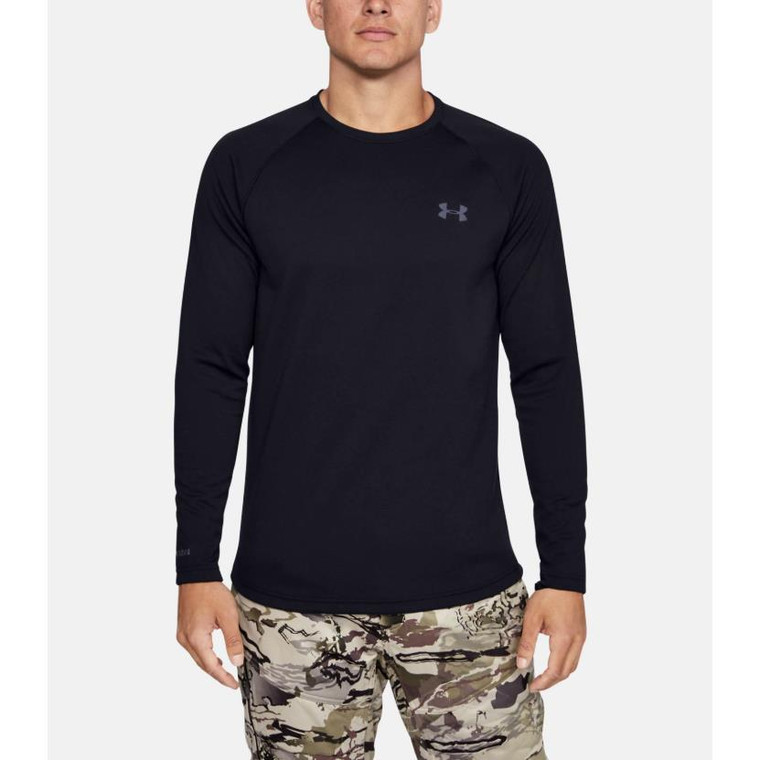 Under Armour Base 4.0 Crew Black Presleys Outdoors