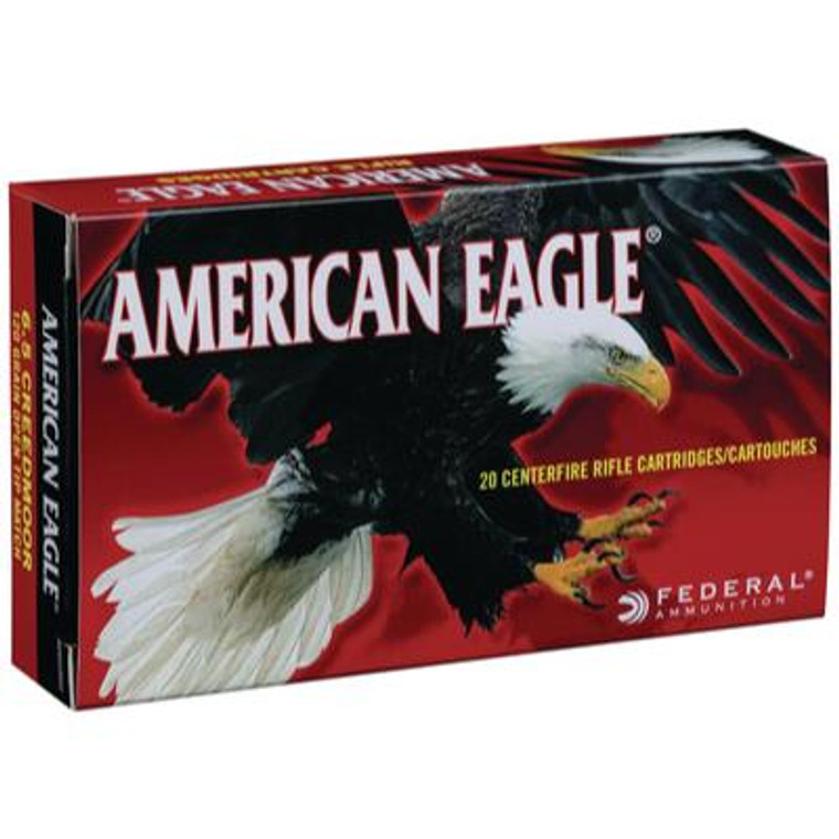 Federal American Eagle 6.5 Creedmoor 120 Grain Open Tip Match - 604544630343