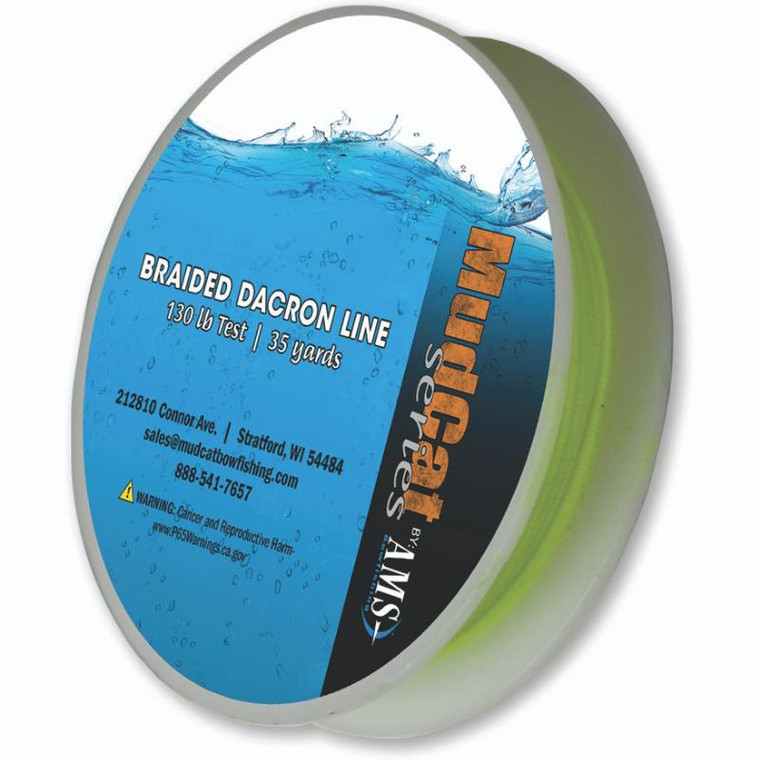 AMS Mudcat 105ft Replacement Line - 130lb Test - 645756185047