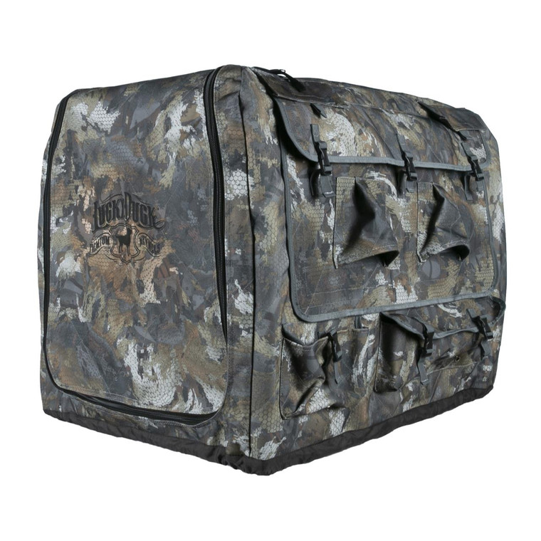 Lucky Duck Lucky Kennel Cover Intermediate - Optifade Timber - 605093702215