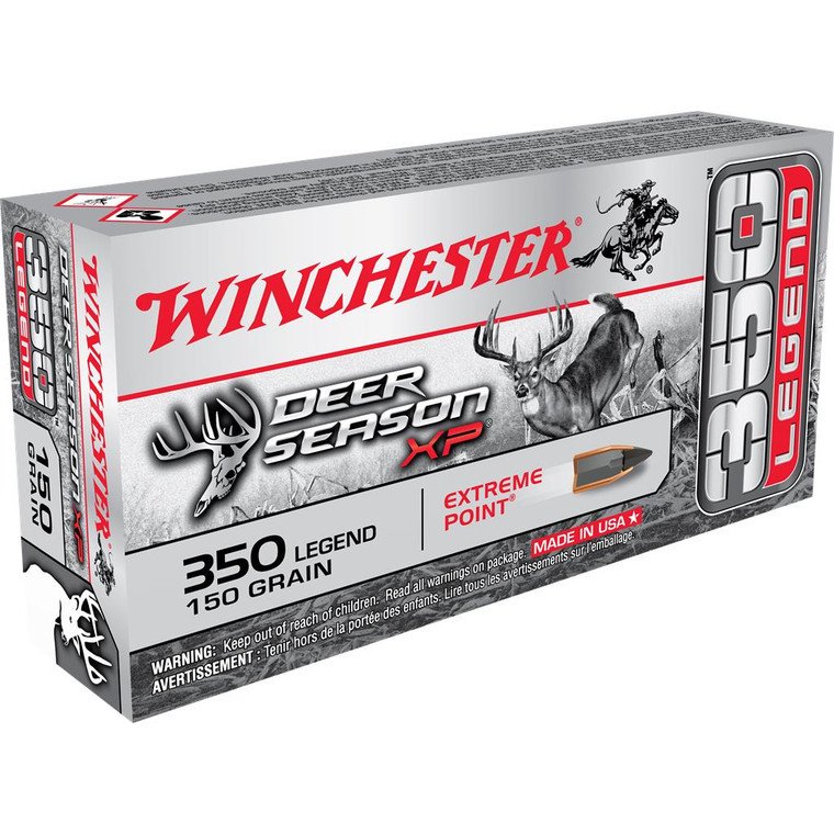 Winchester Ammo Deer Season XP 350 Legend 150gr - 20ct - 020892226265