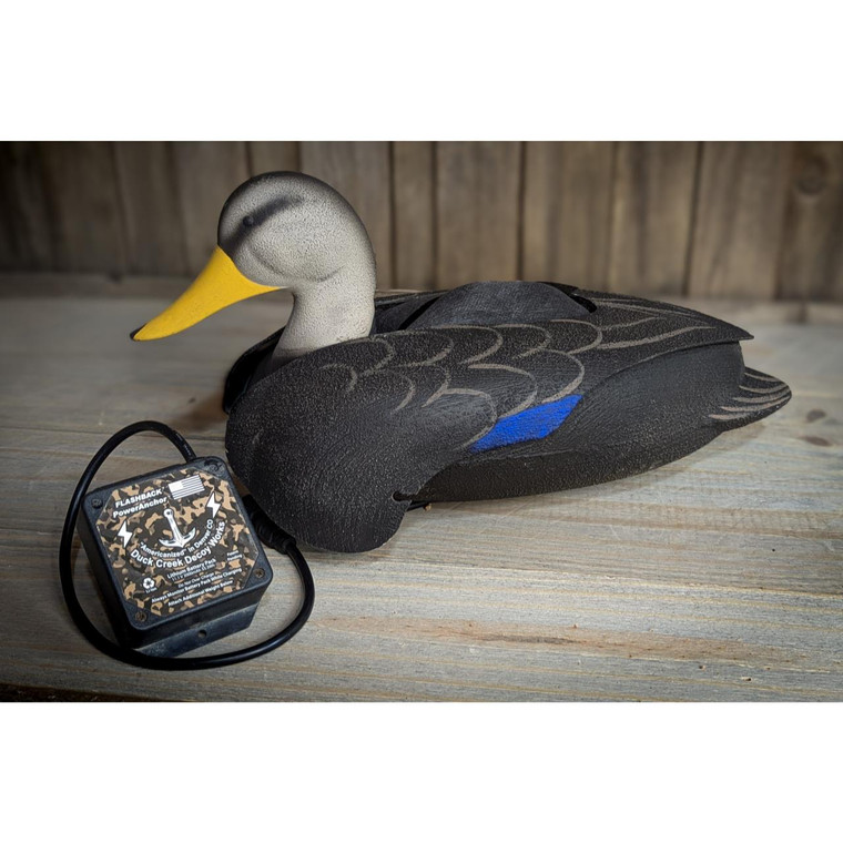 Duck Creek Decoy Company Flashback 2 Black Duck Motion Decoy - 400001940471