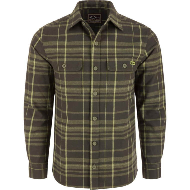 Drake Legacy Flannel Plaid Shirt -