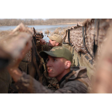 Avery Quick-Set Boat Blind Kit 17-19' - Bottomland