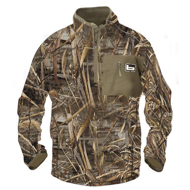 Banded Mid Layer 1/4 Zip Pullover